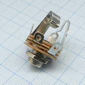 ST-318, Стерео аудио гнездо 6.35мм (CT)