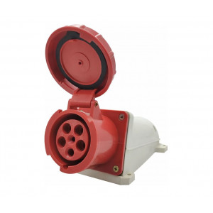 РОЗЕТКА СТАЦИОНАРНАЯ AM-135 63A 380V~415, РОЗЕТКА СТАЦИОНАРНАЯ AM-135 63A 380V~415V 3P+N+E IP67 (ANDEL