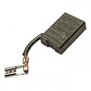 BRUSH 6.3X16X23 TUBE, Щетка графитовая для электродвигателя, медный провод в изоляции, клемма ножевая