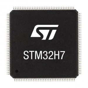STM32H733ZGT6, Микроконтроллер 32-бит ядро ARM Cortex M7 RISC 1MB Флэш-память 1.8В/2.5В/3.3В 144-Pin LQFP лоток