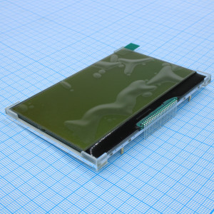 WO240128A-TFH#, ЖКИ графич, 240 х 128, COG, FSTN Positive/Transfl, подсв. LED Белая, VDD = 3V, 6 o'cl, -20...+70C