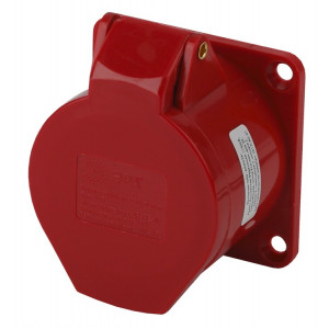 Розетка стационарная внутренняя 415 3Р+РЕ+N 16А 380В IP44 (20/120/1440) Б0032869