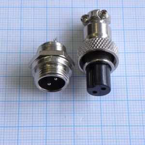 Разъем PH-M20-2FC+MP комплект, вилка приборная+розетка кабельная