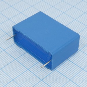 B32524R3106K000, Конденсатор металлоплёночный полиэтилентерефталатный 10мкФ 250В ±10%( 31.5х12.5х21.5мм) шаг выводов 27.5мм 125°С автомобильного применения лента на катушке