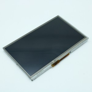 WF70A2TIFGDBT0#, TFT 7.0", 800x480, 16 битный параллельный интерфейс, подсв. LED, яркость 250 cd/m2, контрастность 250:1, драйвер ST5623D, напр. питания 3,0...3,6 В,  12 o'cl, сенсорная панель, -20...+70С