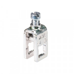 Клемма на шину WAK16/1, Клемма для подключения к токовой шине, тип фиксации провода: винтовой, номинальное сечение: 16 мм кв., цвет: серый, тип монтажа: шина 6х6