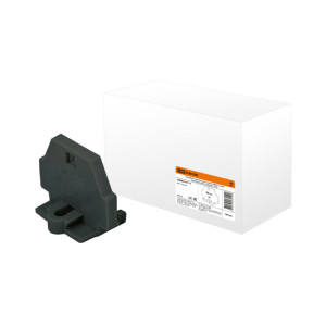 Торцевая пластина для клемм МКМ 2,5 мм2 универсальная (черная) SQ0822-0111