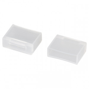 Силиконовая заглушка для лент RGB-10mm 022362, Силиконовая заглушка для герметичных RGB лент на основе платы 10мм (серии SE/PS/PGS со светодиодами smd 5060) с отверстием под провод. Цена за 1шт.