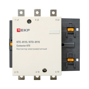 Контактор КТЭ 115А кат. 230В AC 1НО ctr-b-115