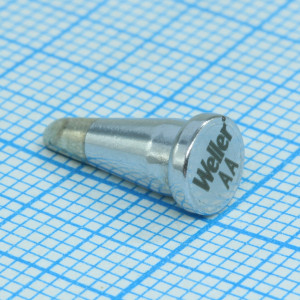 LT AA 60 soldering tip 1,6mm, Жало для паяльника WP80/WSP80/FE75, скошенный 60° длинный круг 1,6мм, L=12,5мм
