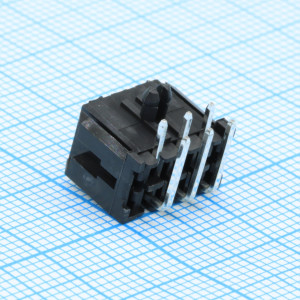 DS1073-04-2X3MRB6, Разъем штыревой двухрядный угловой на плату