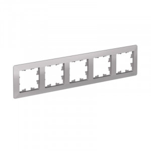 ATLASDESIGN AIR 5-постовая РАМКА, АЛЮМИНИЙ/дымчатый черный ATN220305