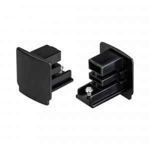 Заглушка LGD-4TR-CAP-BK (D) 029690, Заглушка для треков 4TR, цвет черный. Без входа для питания. Габаритные размеры 32х31х33мм. В комплекте 1 шт. Совместима только с шинопроводом серии D3P.