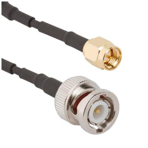 095-850-249-003, Соединения РЧ-кабелей BNC Str Pl to SMA St RG-174 50 Ohm 3 Inch