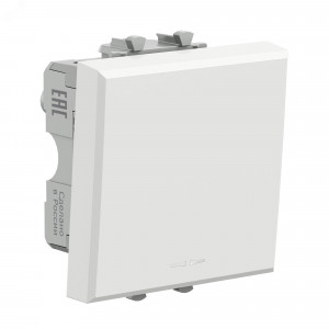 Выключатель модульный 1-кл. 2мод. Avanti 