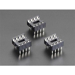 2202, Принадлежности Adafruit  IC Socket - for 8-pin 0.3 Chips - Pack of 3