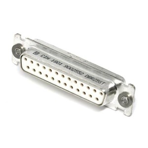 DBR25ST, Стандартные соединители D-Sub  DSUB 25 F SOD R FLOA G TIN