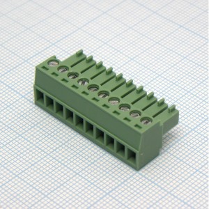 KF2EDG-Y-3.5-10P-14, Винтовой клеммный блок