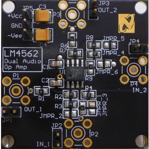 LM4562MABD/NOPB, Средства разработки интегральных схем (ИС) аудиоконтроллеров  LM4562MA DEMO BOARD