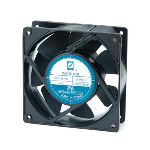 OA4715-12TB, Вентиляторы переменного тока AC Fan, 120x38mm, 115VAC, 111CFM, Ball Bearing, Terminals