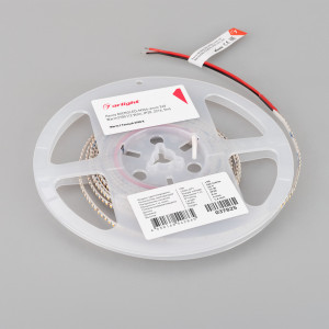 Лента MICROLED-M266-4mm 24V Warm2700 (12 W/m, IP20, 2216, 5m) 037825, Светодиодная лента MICROLED-M266, открытая IP20. Светодиоды 2216, 266 шт/м (1330 шт на 5 м), белая плата 4 мм, скотч 3M. Цвет ТЁПЛЫЙ 2700 K , цветопередача CRI>90, угол 120°. Питание 24 В, мощность 12 Вт/м (60 Вт на 5 м). Размеры 5000x4x1.6 мм. Мин.отрезо