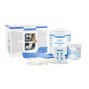 wcn17100020, 10062959 WEICON B4AS (2 кг) Эпоксидный композит жидкий, хим.стойкий, черный