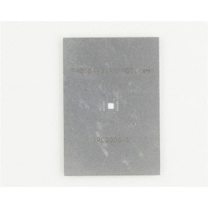 IPC0005-S, Панели и адаптеры QFN-14 Stainless Steel Stencil