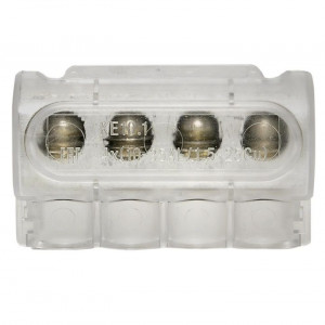 Клеммник для сетей уличного освещения KE10.1 Al 4x10-35 мм / Cu 1.5-25 мм инд. упак. EKF ke-10,1-r