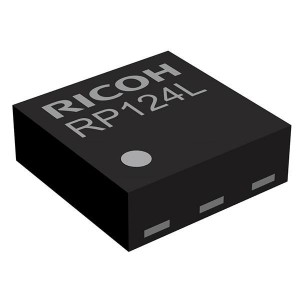 RP124L333E-TR, LDO регуляторы напряжения 0.3 A Ultra-low Supply Current 100 mA with Battery Monitor
