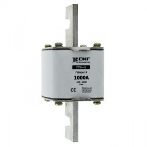 Вставка плавкая ППН-41 1250/630А габарит 4 PROxima fus-41/1250/630