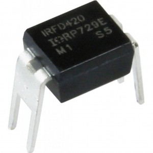 IRFD420PBF, Транзистор полевой N-канальный 500В 370мА, 1Вт