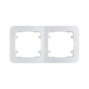 Рамка 2-м Lillium горизонт. бел. 71012