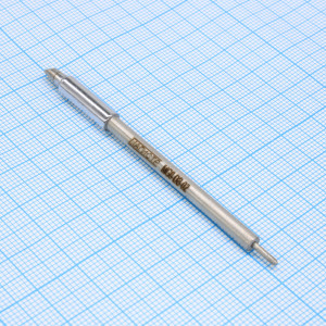 MG8-DB-02, Жало паяльное износостойкое для паяльников ПРК-90, ПРК-Ц20, односторонний срез, 2.5мм