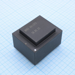 KSP-BVEI4811271, Трансформатор питания 10ВА  230В 2х9В 2х556мА до+70°C (EI 48/16.8)35.1мм