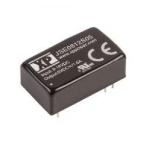 JSE0812S12, Преобразователи постоянного тока в постоянный с изоляцией DC-DC CONV, 8W, 2:1 INPUT, DIP16