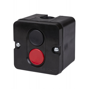 ПКЕ 722 У2, красная и черная кнопки, IP54 SQ0742-0026