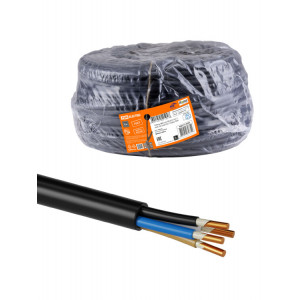 Кабель ВВГнг(А)-FRLSLTx 4х1,5 ок(N, PE)-0,66 ГОСТ (100м) SQ0117-0225