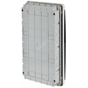 Корпус пластиковый ЩРВ-П-36 IP41 черн. прозр. дверь TEKFOR TF5-KP12-V-36-41-K01-K03