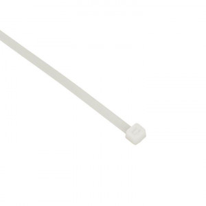Хомут кабельный 4.8х400 нейл. бел. (уп.100шт) plc-c-4.8x400