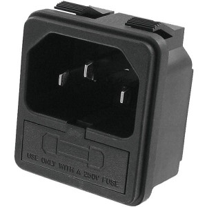 723W-X2/02, Модули подачи электропитания переменного тока AC RECPT SNAP IN