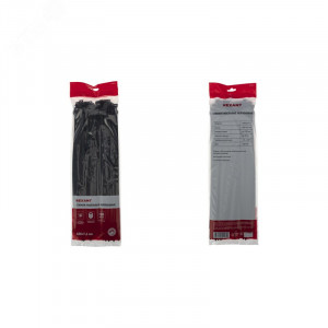 Хомут кабельный 7.6х400 нейл. черн. (уп.100шт) 07-0401-8