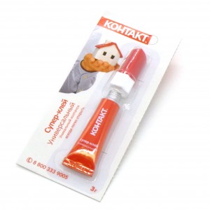 Клей  КОНТАКТ моментальный 3 гр., Клей  КОНТАКТ моментальный 3 гр.