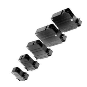 173111-0032, Корпуса разъемов D-Sub  37P PLASTIC HOOD ANGLED CABLE OUTLET