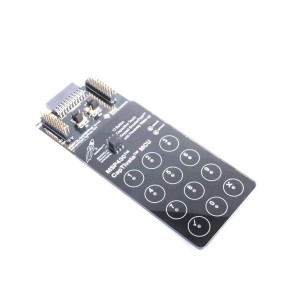 BOOSTXL-CAPKEYPAD, Средства разработки тактильных датчиков MSP430 CapTIvate    Touch Keypad BoosterPack