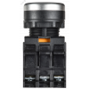 Изображение товара Кнопка с подсветкой d=22мм 1NO+1NC синяя MASTER IEK MI-BT60-11D-3-12-K07
