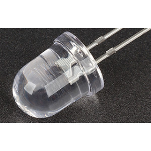 Светодиод ARL2-8203UBC-15cd (ANR, 8мм (круглый)) 006015, Светодиод 8 мм, прозрачная линза. Цвет свечения синий (465-470 нм). Угол излучения 20°. Сила света Iv=12000-15000 мкд, If=20 мА. VF=3-3.5 В. Рекомендуемый постоянный рабочий ток <16-17 мА.