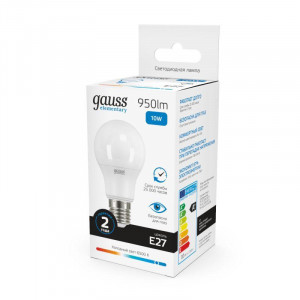 Лампа светодиодная Elementary 10Вт A60 грушевидная 6500К холод. бел. E27 950лм 23230