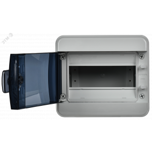 Корпус пластиковый КМПн-8 IP65 черн. прозр. дверь TEKFOR TF5-KP72-N-08-65-K03-K02