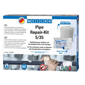 wcn10710002, 10055738 WEICON Набор для ремонта трубопровода (5 см х 3,5 м)