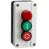 Кнопочный пост NP2-B363, 3 кнопками 1НО+1НЗ (R) 575580